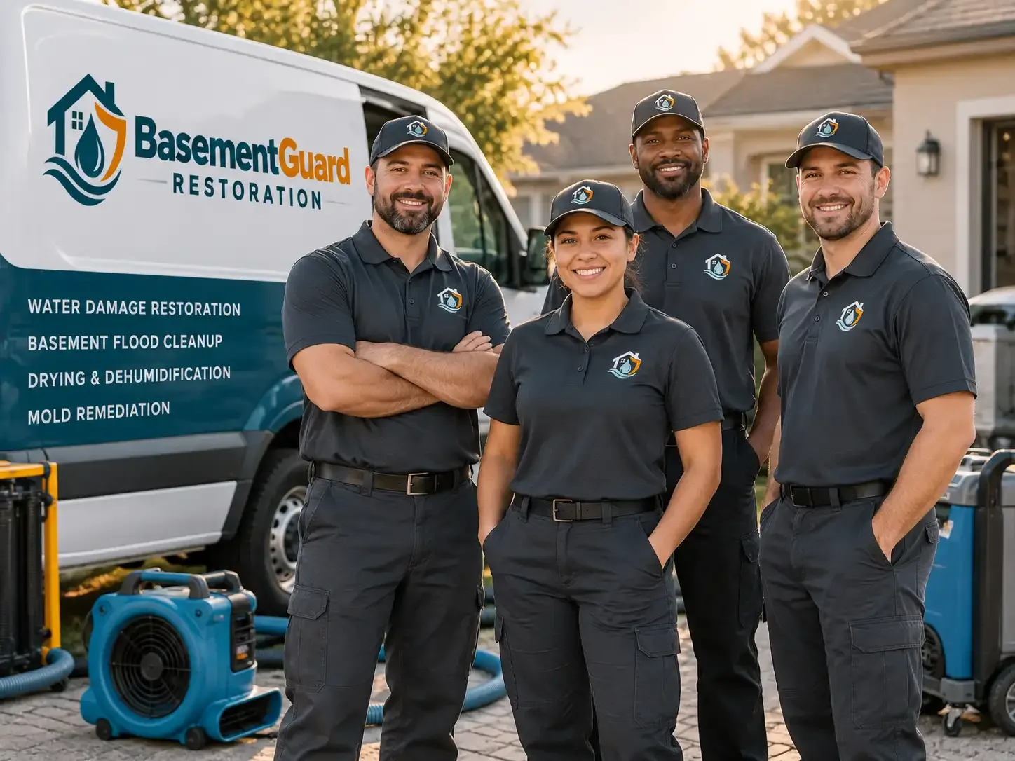 Basement Water Damage Restoration company in Masonville, IA